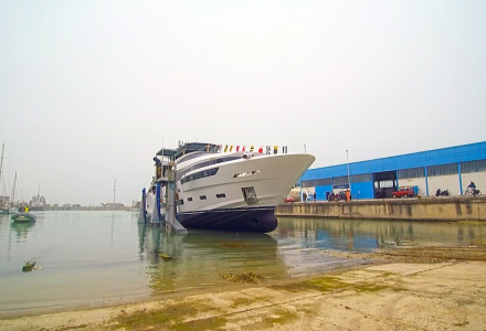 Third Dreamline 26m superyacht launched