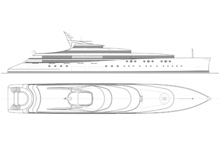 Ivan Erdevicki unveils 135m megayacht concept