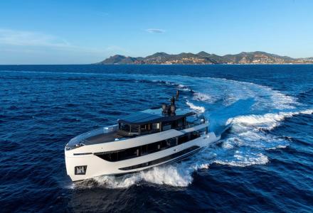 Photos of A96-01 Revealed by Arcadia Yachts