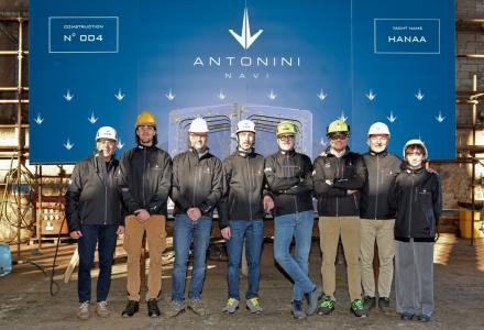 Antonini Navi Marks Keel-Laying Milestone for 32m Explorer Yacht