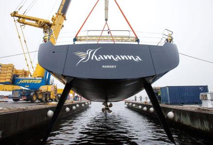 Nautor's Swan Shamanna launched