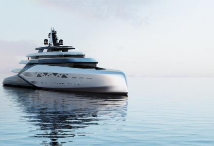 109m Superyacht Concept with Glass Pools Unveiled by Design Storz