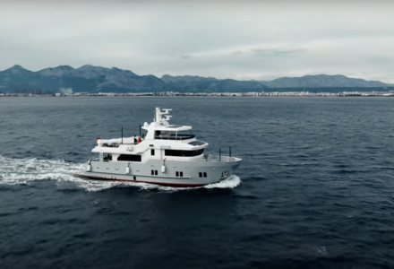 Bering 72 Delivered After Sea Trials