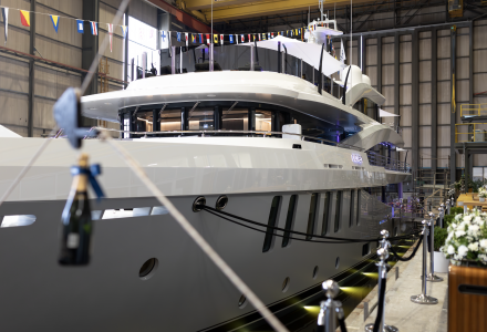 60m Marsa Set Sail From the Damen Yachting Shipyard