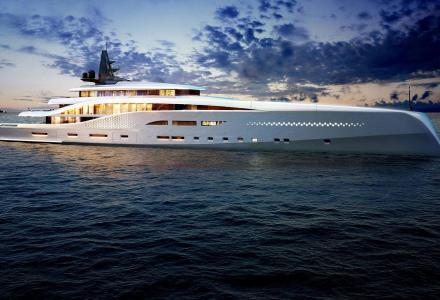 Oceanco's 107m Stiletto concept unveiled