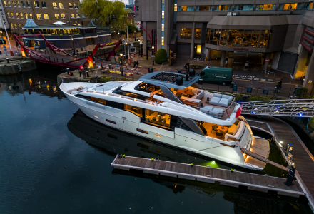 Sanlorenzo Makes Debut Appearance at British Motor Yacht Show