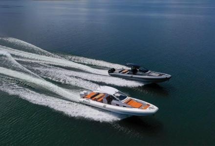 Sacs Tecnorib Showcases Pirelli Speedboats at Palma International Boat Show