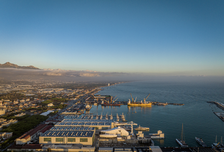 Outfitting Activities Advance on the Perini Navi 56m Ketch