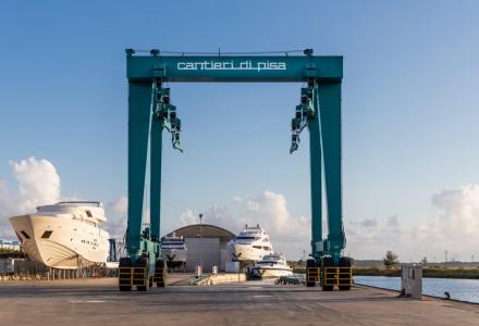 Cantieri Di Pisa Advances with Expansion of Construction Site