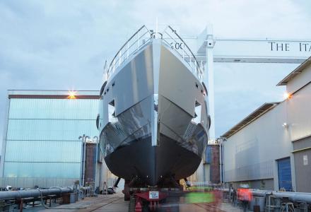 Admiral Yachts' 38m Tremenda makes a splash in Italy