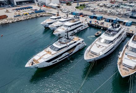 Custom Line Launches Three Superyachts in Less Than a Month