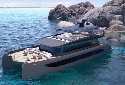 32m Supercatamaran Unveiled by VisionF Yachts