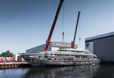 Heesen Reaches Milestone in Construction of Project Sophia