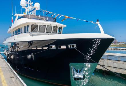CdM launches 32m yacht Babbo