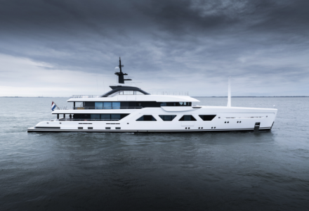Amels 6007 Begins Sea Trials
