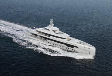 Heesen yachts reveal more details about the 50m project Nova