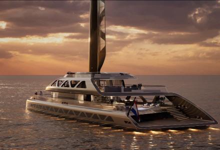 50m Sailing Yacht Concept AERA Unveiled by Royal Huisman