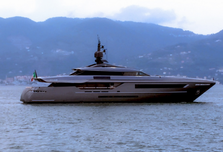 First sea trials for Baglietto 46m Fast