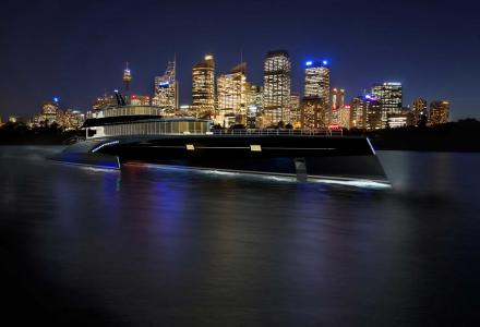 Blue Coast Yachts unveils 60m Power Trimaran