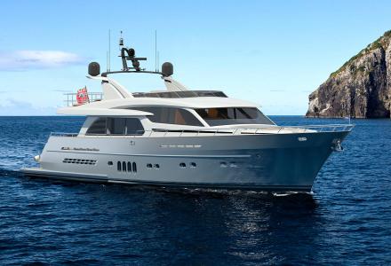 Van der Valk Continental Two 27m hull nearing completion