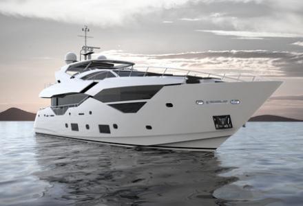 First CGI images of Sunseeker 116 model