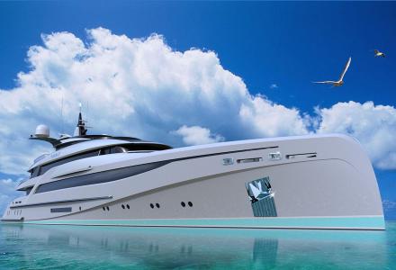66m superyacht concept unveiled by Nuvolari Lenard