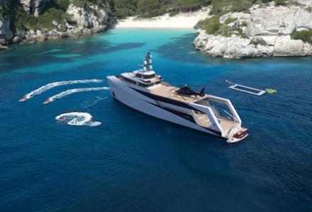 Pirious yachts introduce support vessel range