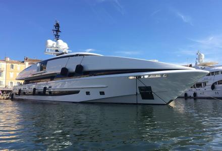 50m Heesen Crazy Me pictured in St.Tropez