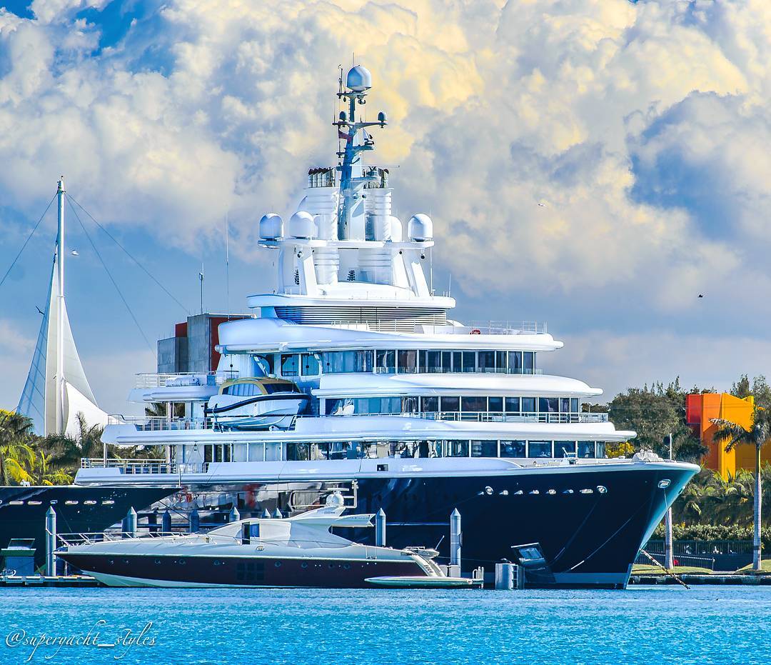 largest yachts in miami