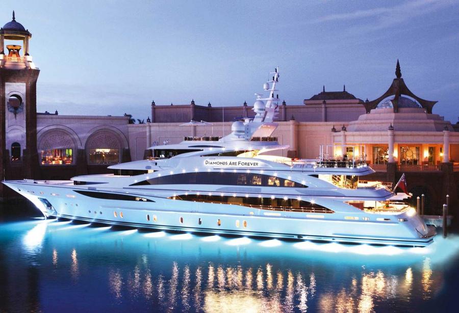 yacht Diamonds are Forever