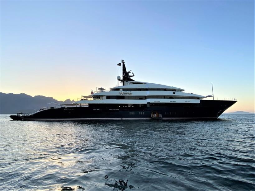 yacht Man of Steel