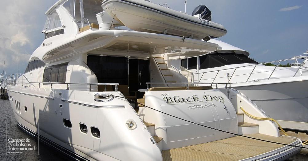 yacht The Black Dog