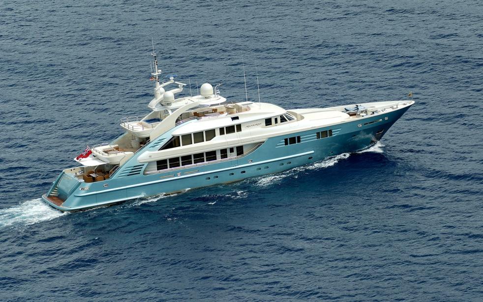 yacht Aquamarina
