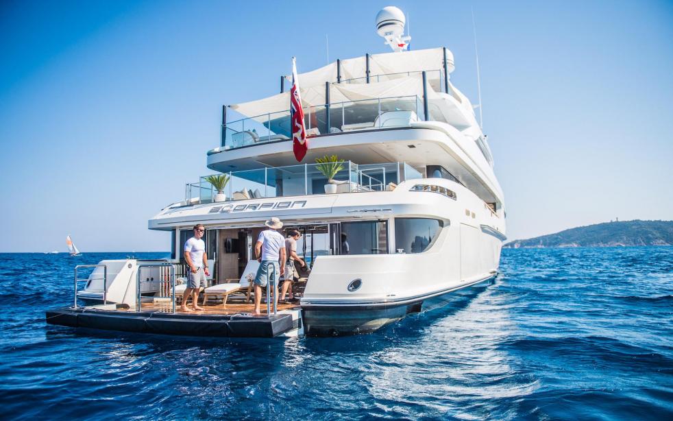 yacht The Scorpion