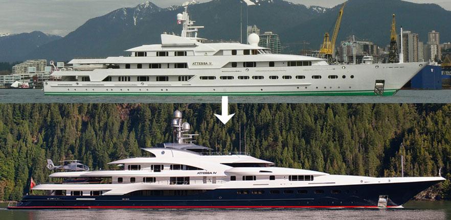 yacht Attessa IV