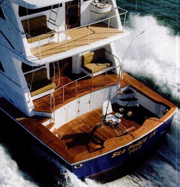 yacht Sea Force IX 81.5 Enclosed Bridge