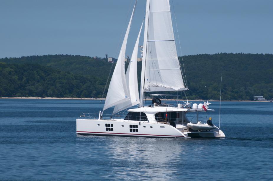 yacht In The Wind