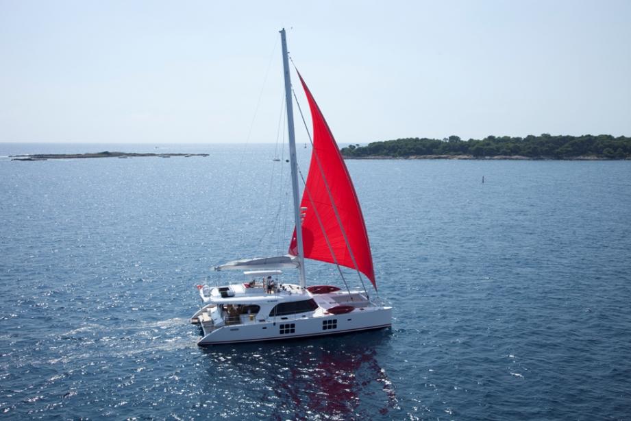 yacht In The Wind