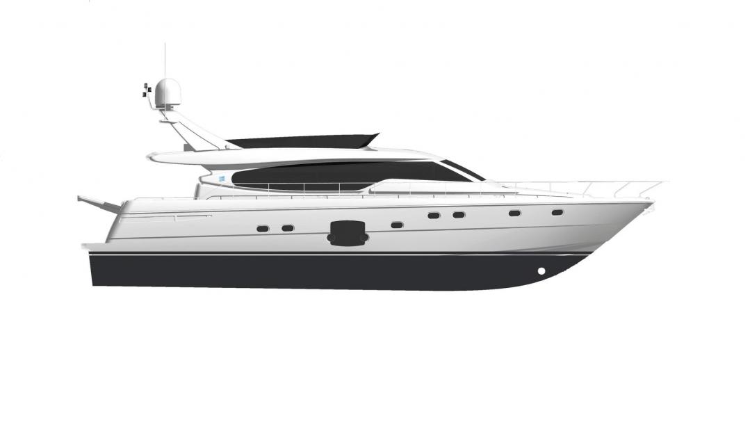 yacht Ferreti 630