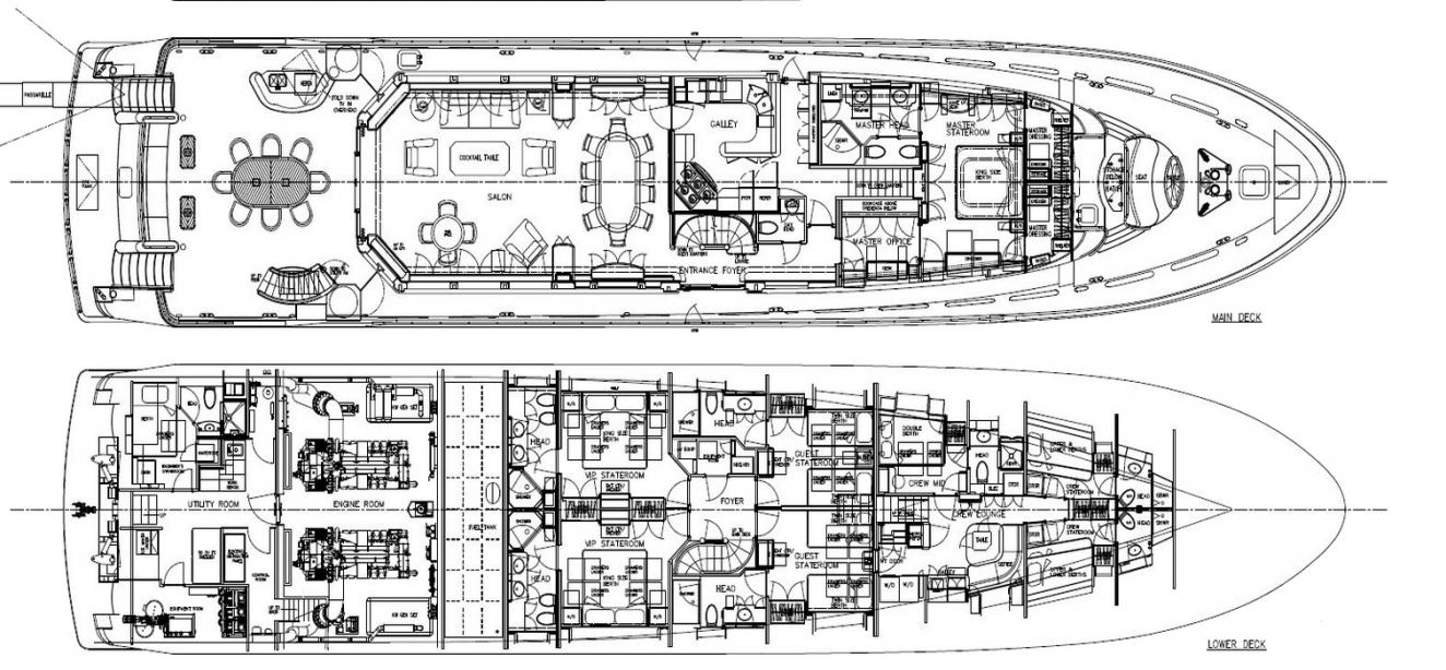 yacht Far Niente 130
