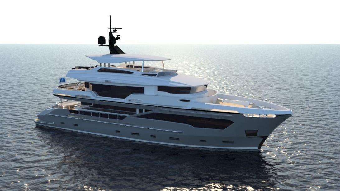 yacht Kando Hull 2