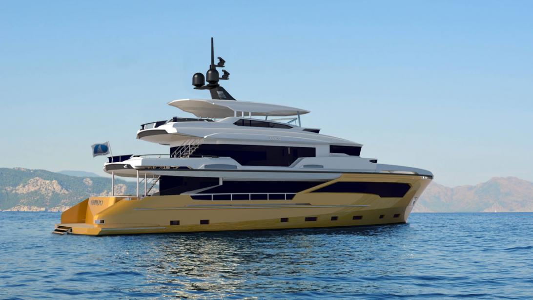 yacht Kando Hull 2