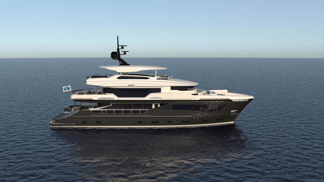 yacht Kando Hull 2