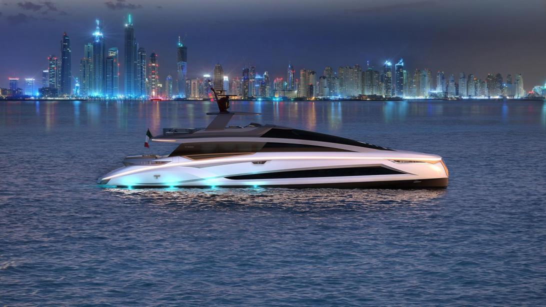 yacht Tecnomar Evo 120