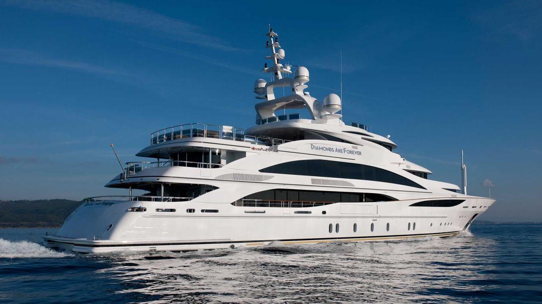 yacht Diamonds are Forever