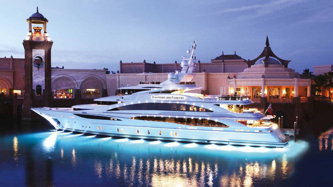 yacht Diamonds are Forever