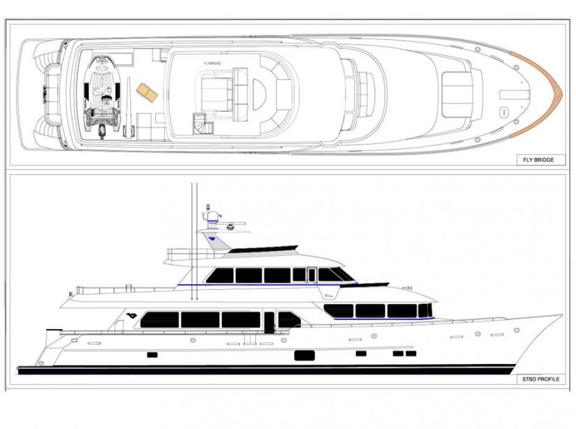 yacht 108 Paragon Tri-Deck