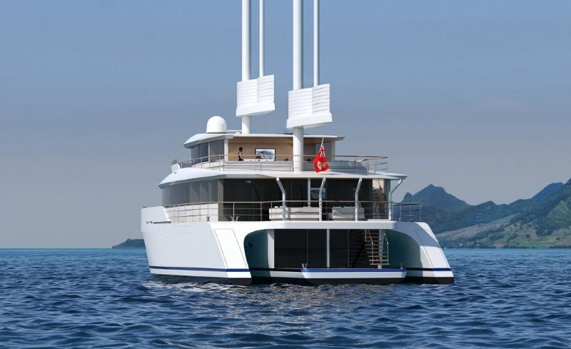 yacht Komorebi Flybridges