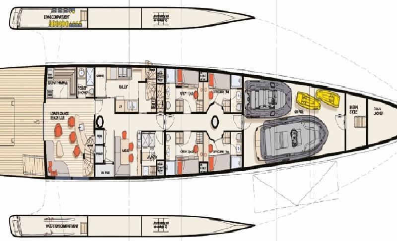 yacht Komorebi Flybridges