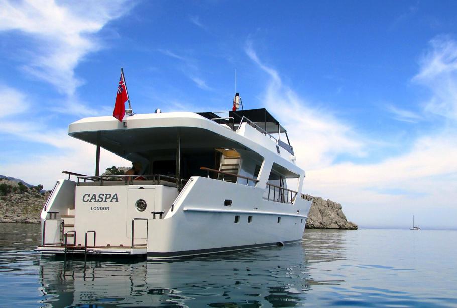 yacht Caspa